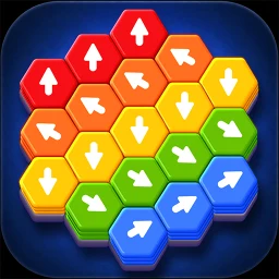 Ikon Hexout - Color Hexa Puzzle